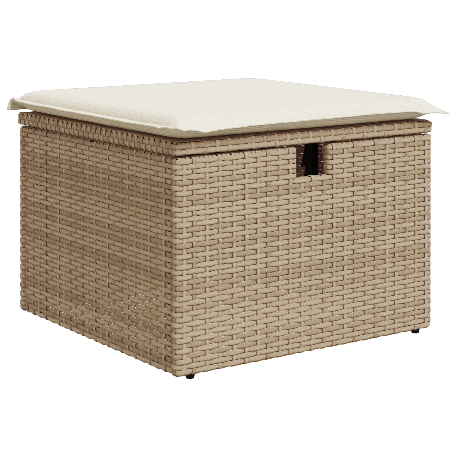 vidaXL Set de canapele pentru grădină 4 pcs Bej 55 x 62 x 69 cm
