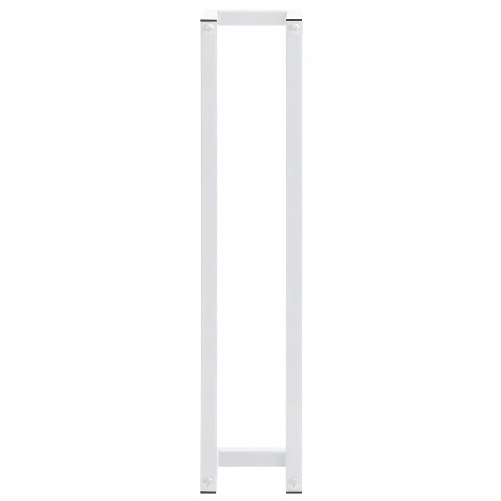 vidaXL Suport de prosoape, alb, 12,5x12,5x60 cm, oțel vidaXL Suport de prosoape, alb, 12,5x12,5x60 cm, oțel