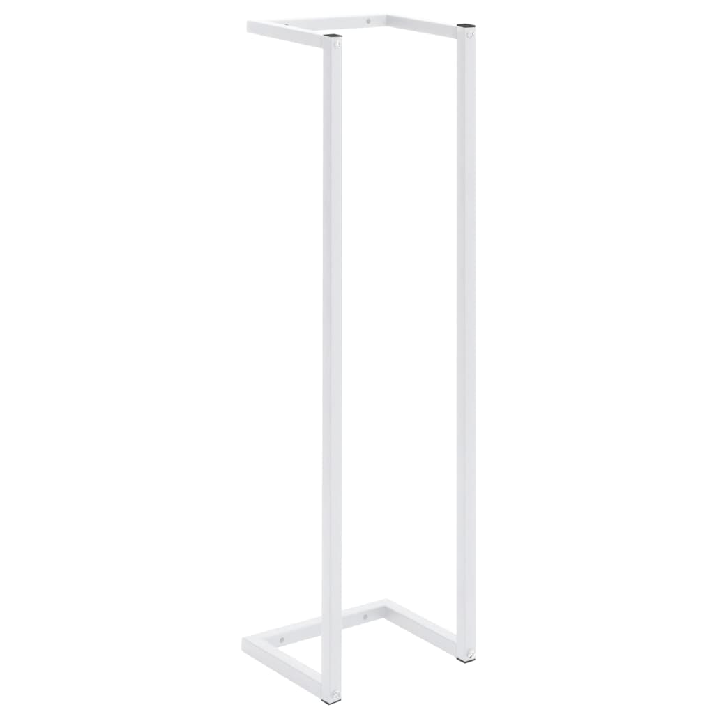 vidaXL Suport de prosoape, alb, 25x20x95 cm, oțel vidaXL Suport de prosoape, alb, 25x20x95 cm, oțel