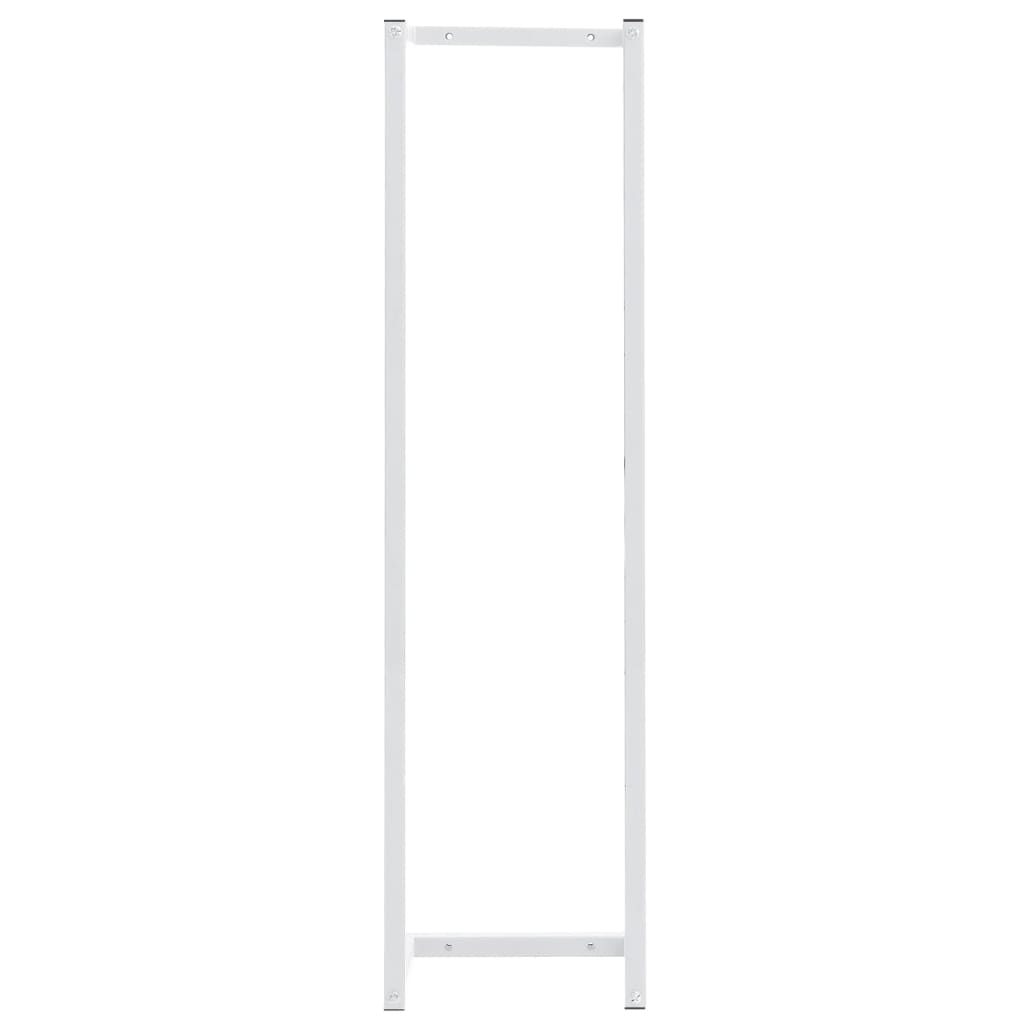 vidaXL Suport de prosoape, alb, 25x20x95 cm, oțel vidaXL Suport de prosoape, alb, 25x20x95 cm, oțel