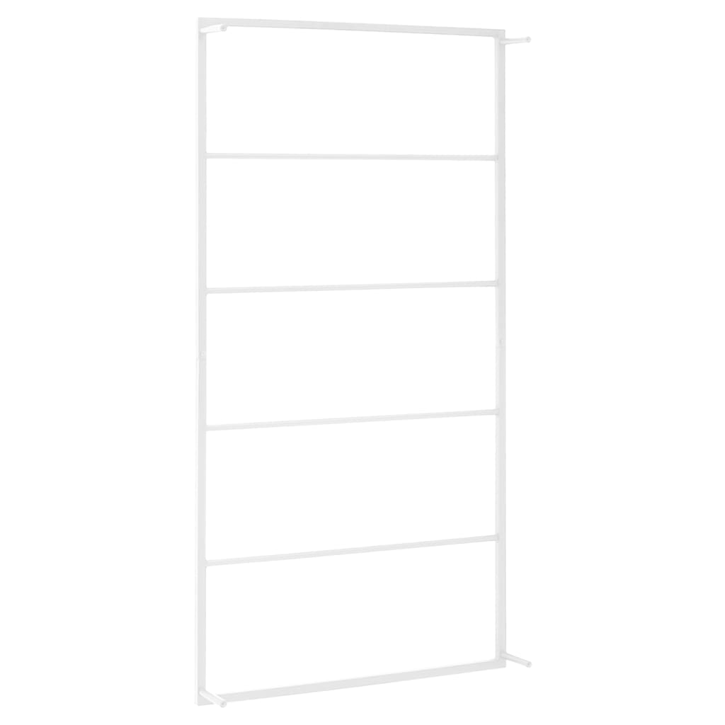 vidaXL Suport de prosoape, alb, 60x10x116 cm, oțel vidaXL Suport de prosoape, alb, 60x10x116 cm, oțel