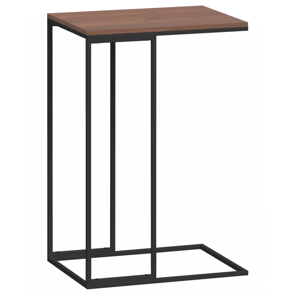 vidaXL Masă laterală, negru, 40x30x59 cm, lemn compozit vidaXL Masă laterală, negru, 40x30x59 cm, lemn compozit