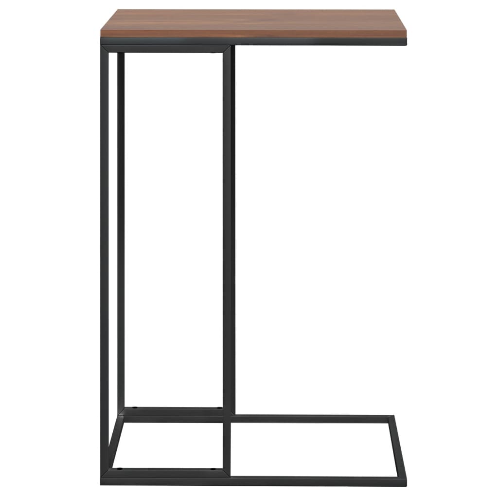 vidaXL Masă laterală, negru, 40x30x59 cm, lemn compozit vidaXL Masă laterală, negru, 40x30x59 cm, lemn compozit