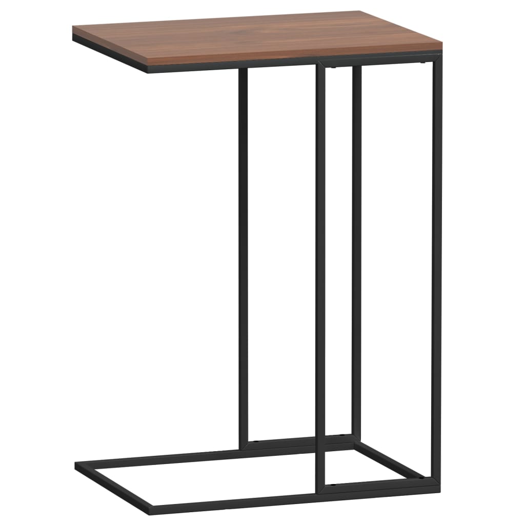 vidaXL Masă laterală, negru, 40x30x59 cm, lemn compozit vidaXL Masă laterală, negru, 40x30x59 cm, lemn compozit