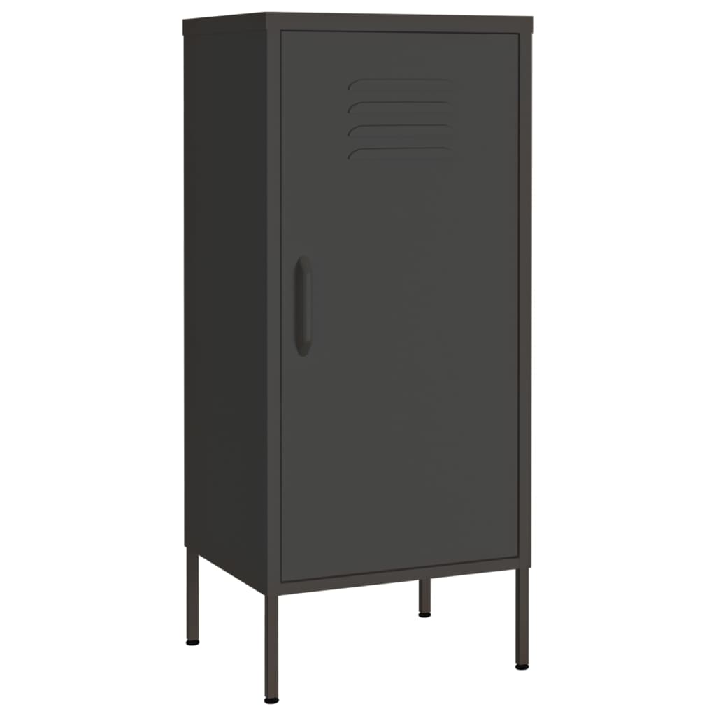 vidaXL Dulap de depozitare, antracit, 42,5x35x101,5 cm, oțel vidaXL Dulap de depozitare, antracit, 42,5x35x101,5 cm, oțel