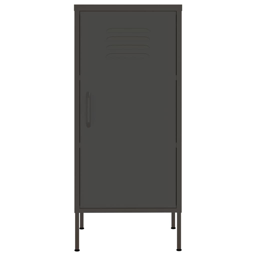 vidaXL Dulap de depozitare, antracit, 42,5x35x101,5 cm, oțel vidaXL Dulap de depozitare, antracit, 42,5x35x101,5 cm, oțel