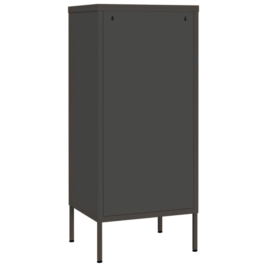 vidaXL Dulap de depozitare, antracit, 42,5x35x101,5 cm, oțel vidaXL Dulap de depozitare, antracit, 42,5x35x101,5 cm, oțel