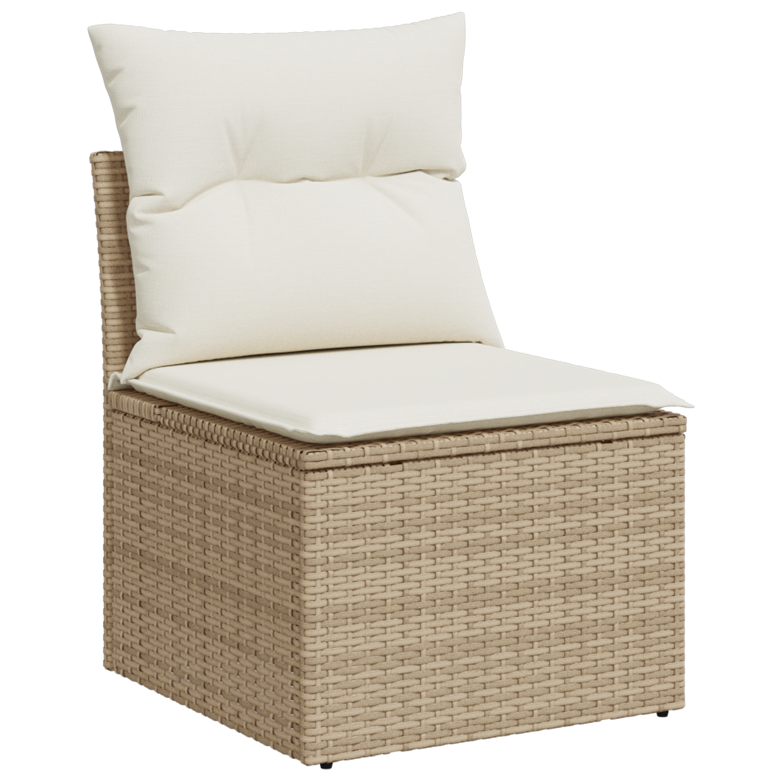 Set canapea grădină vidaXL 12 piese cu perne Bej Ratan Poli Acacia Set canapea grădină vidaXL 12 piese cu perne Bej Ratan Poli Acacia