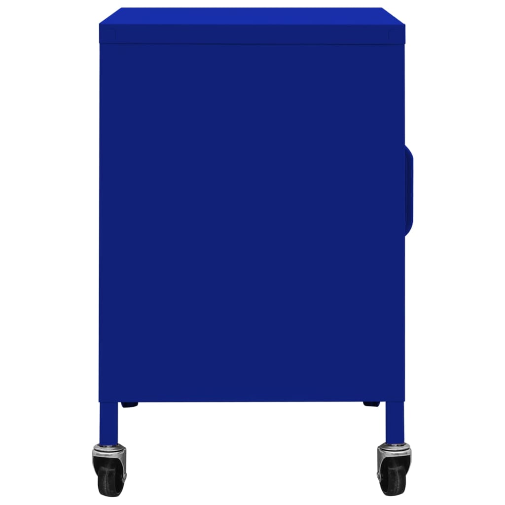 vidaXL Dulap de depozitare, bleumarin, 60x35x56 cm, oțel vidaXL Dulap de depozitare, bleumarin, 60x35x56 cm, oțel