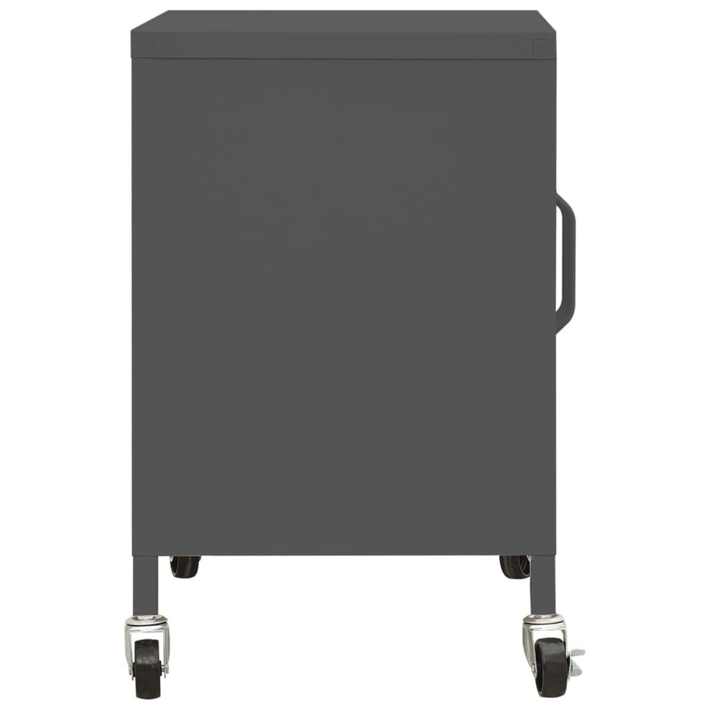 vidaXL Dulap de depozitare, antracit, 60x35x56 cm, oțel vidaXL Dulap de depozitare, antracit, 60x35x56 cm, oțel