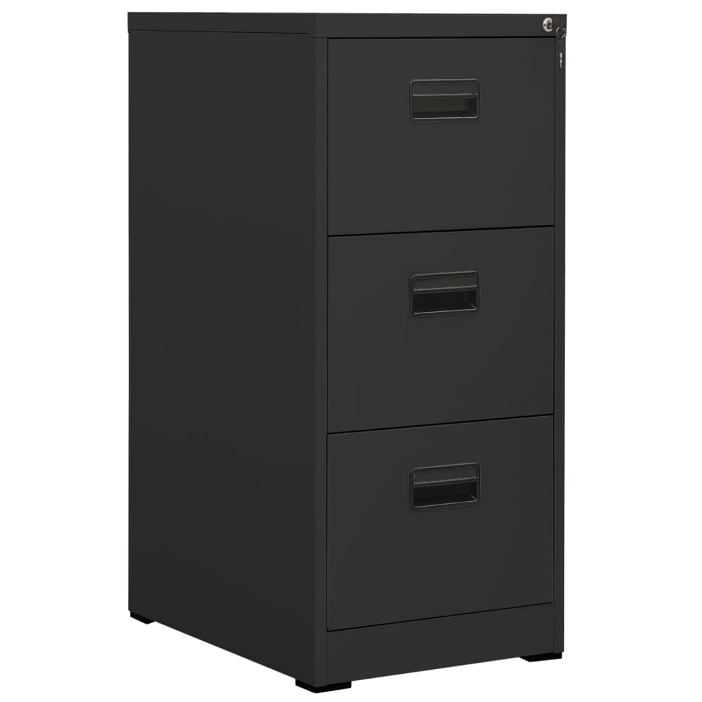 vidaXL Fișet, antracit, 46x62x102,5 cm, oțel vidaXL Fișet, antracit, 46x62x102,5 cm, oțel
