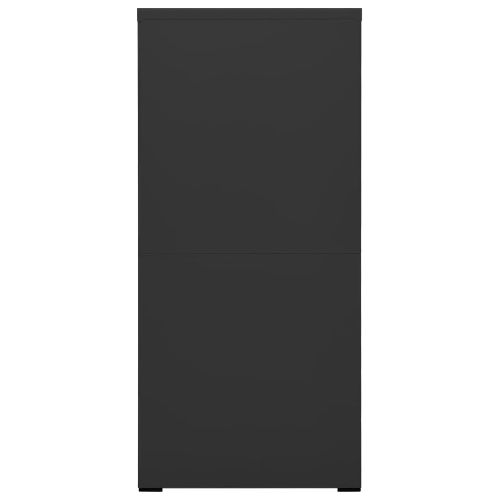 vidaXL Fișet, antracit, 46 x 62 x 133 cm, oțel vidaXL Fișet, antracit, 46 x 62 x 133 cm, oțel