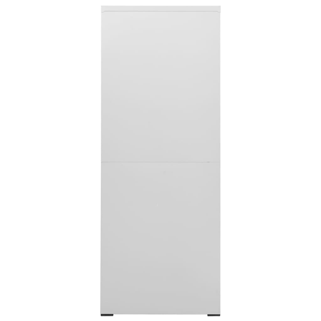 vidaXL Fișet, gri deschis, 46 x 62 x 164 cm, oțel vidaXL Fișet, gri deschis, 46 x 62 x 164 cm, oțel