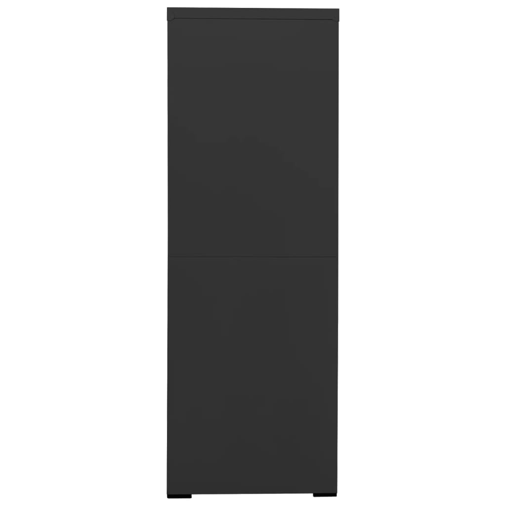 vidaXL Fișet, antracit, 90x46x134 cm, oțel vidaXL Fișet, antracit, 90x46x134 cm, oțel