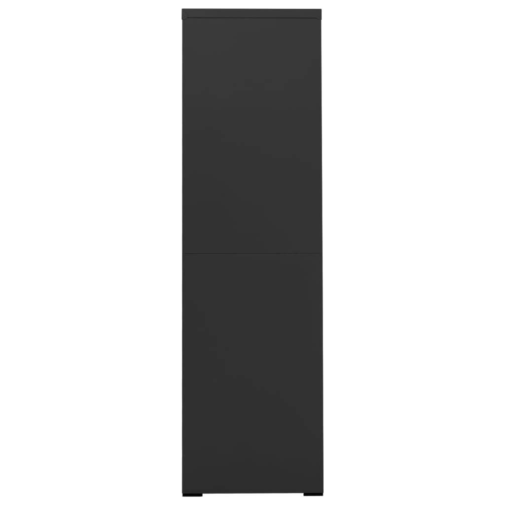 vidaXL Fișet, antracit, 90x46x164 cm, oțel vidaXL Fișet, antracit, 90x46x164 cm, oțel