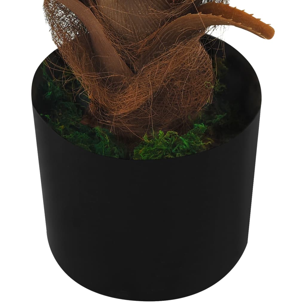 vidaXL Palmier cycas artificial cu ghiveci, verde, 140 cm vidaXL Palmier cycas artificial cu ghiveci, verde, 140 cm