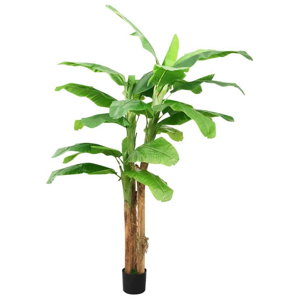 vidaXL Bananier artificial cu ghiveci, verde, 300 cm vidaXL Bananier artificial cu ghiveci, verde, 300 cm
