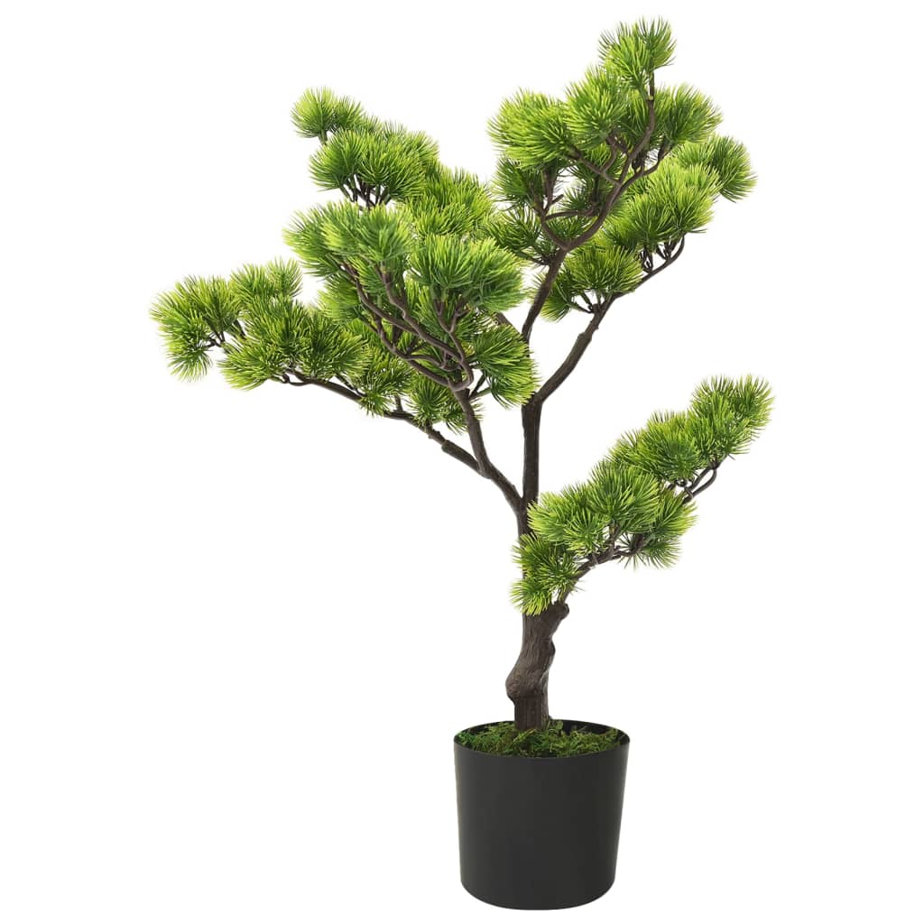 vidaXL Bonsai Pinus artificial cu ghiveci, verde, 60 cm vidaXL Bonsai Pinus artificial cu ghiveci, verde, 60 cm