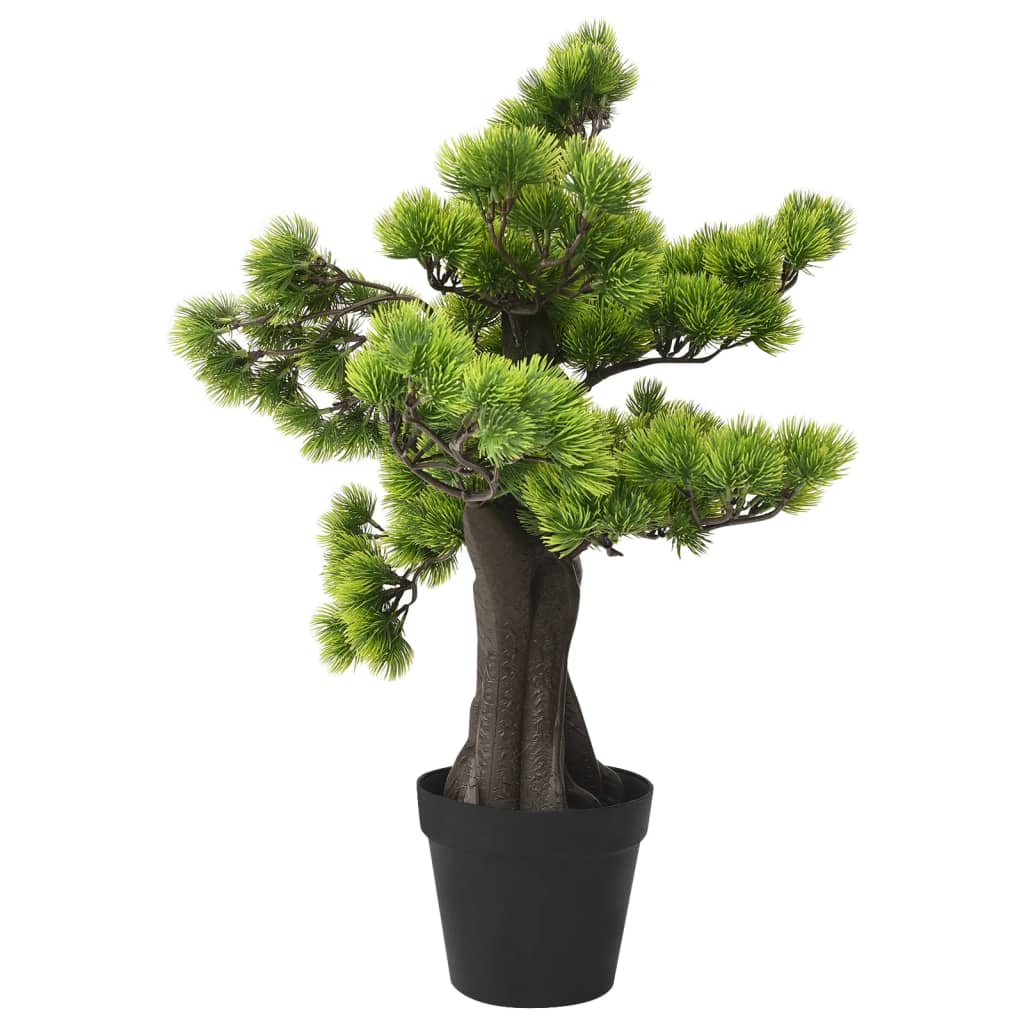vidaXL Bonsai Pinus artificial cu ghiveci, verde, 60 cm vidaXL Bonsai Pinus artificial cu ghiveci, verde, 60 cm