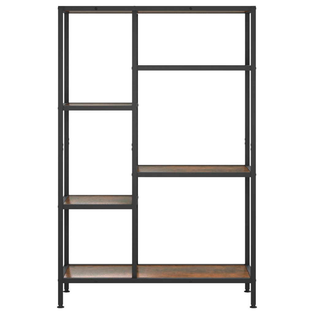 vidaXL Bibliotecă, 80x30x120 cm, oțel și lemn prelucrat vidaXL Bibliotecă, 80x30x120 cm, oțel și lemn prelucrat
