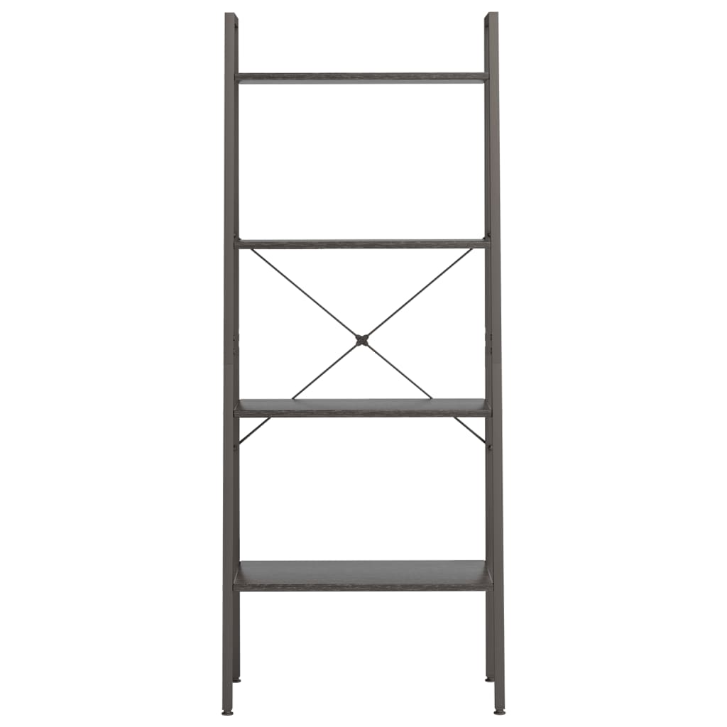 vidaXL Raft vertical cu 4 niveluri, negru, 56x35x140 cm vidaXL Raft vertical cu 4 niveluri, negru, 56x35x140 cm