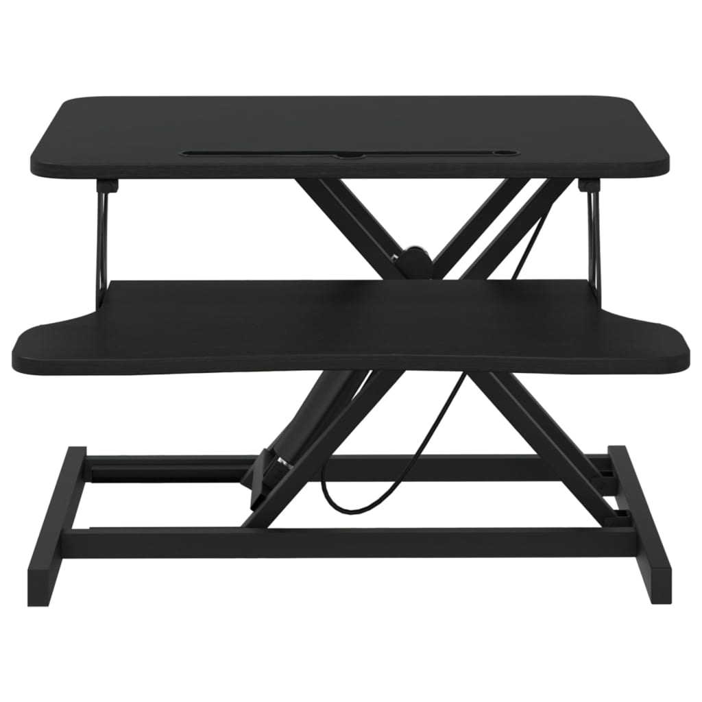 vidaXL Stație de lucru reglabilă 60x40x(13-41,5)cm oțel lemn prelucrat