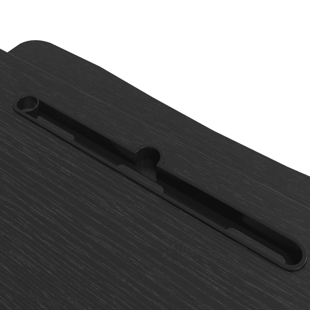 vidaXL Stație de lucru reglabilă 90x40x(13-50) cm oțel lemn prelucrat