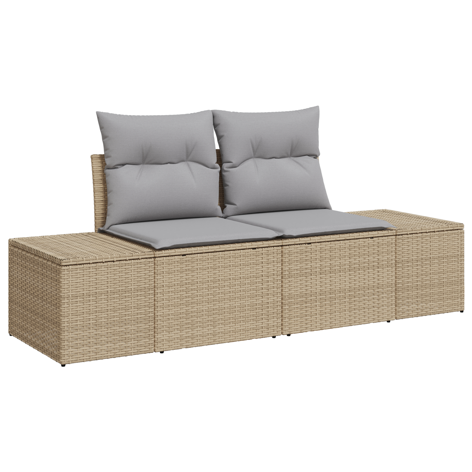 Set canapea de grădină vidaXL cu 11 piese cu perne Bej Ratan Poli Acacia Set canapea de grădină vidaXL cu 11 piese cu perne Bej Ratan Poli Acacia