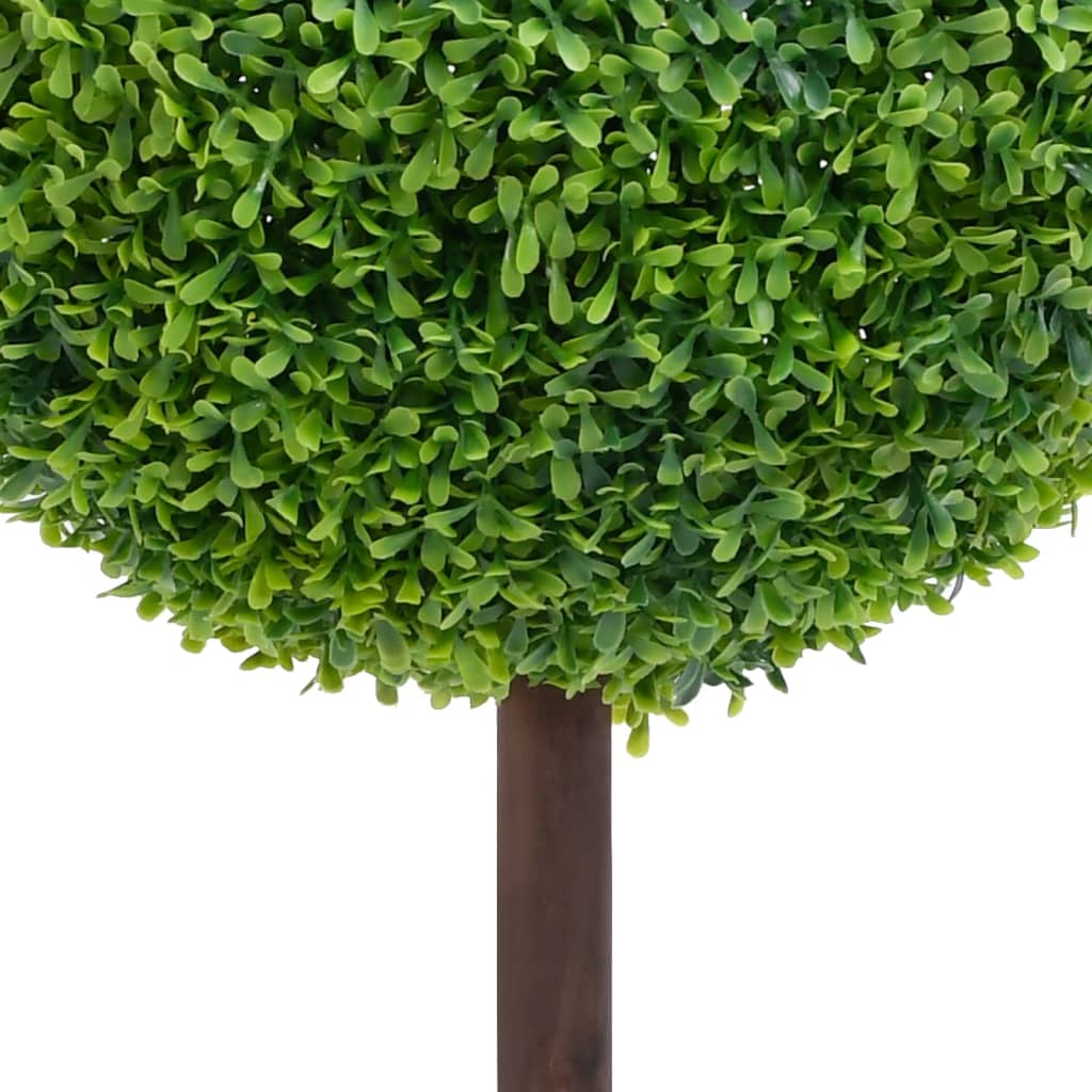 vidaXL Plantă artificială cimișir cu ghiveci, verde, 50cm, formă minge vidaXL Plantă artificială cimișir cu ghiveci, verde, 50cm, formă minge