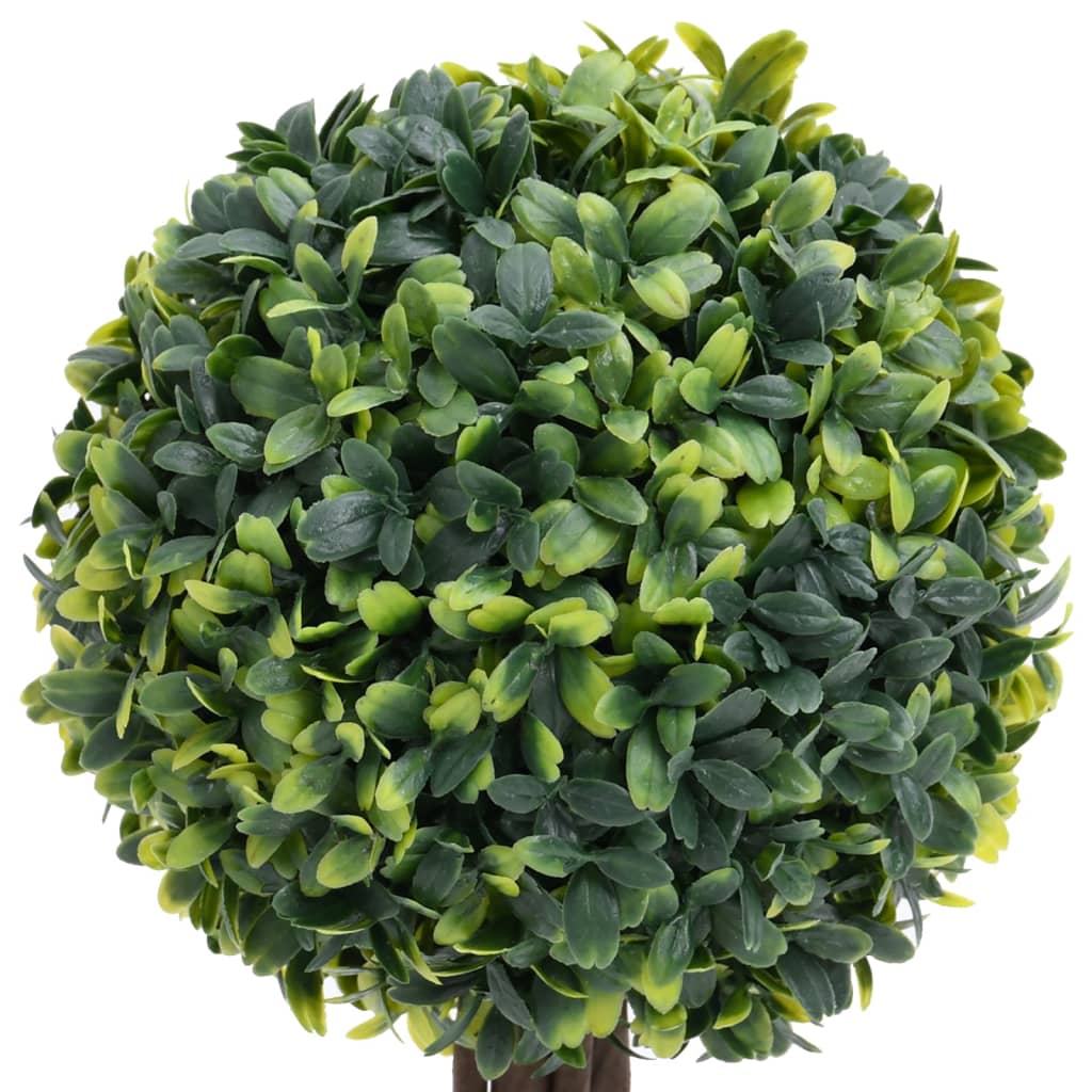 vidaXL Plante artificiale cimișir cu ghiveci, 2 buc. verde 41 cm minge vidaXL Plante artificiale cimișir cu ghiveci, 2 buc. verde 41 cm minge