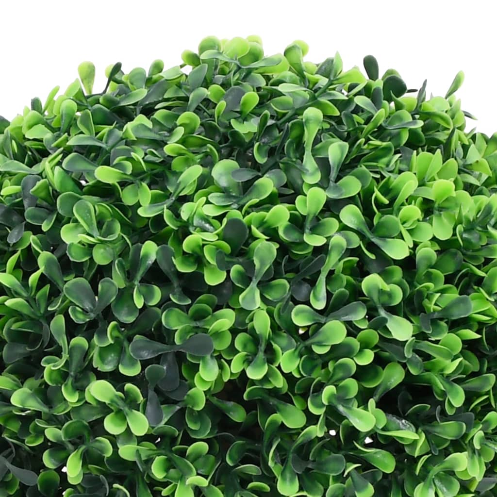 vidaXL Plante artificiale cimișir cu ghiveci, 2 buc. verde 27 cm minge vidaXL Plante artificiale cimișir cu ghiveci, 2 buc. verde 27 cm minge