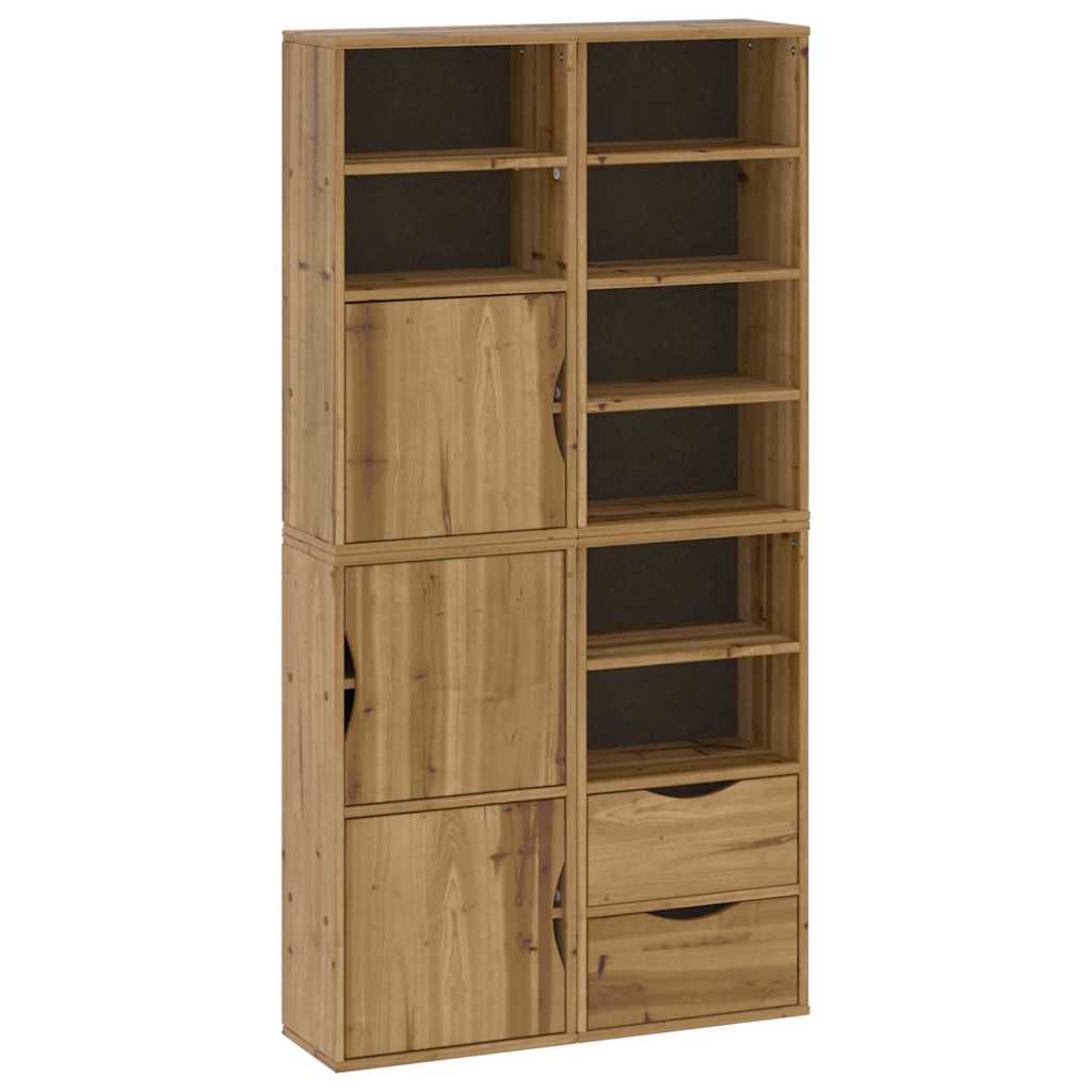 vidaXL Dulapuri laterale 4 buc "ODDA" 40x24x79 cm lemn masiv de pin