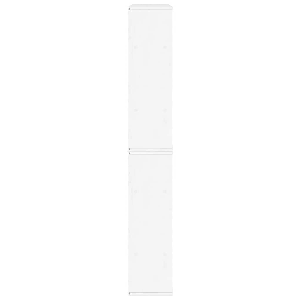 vidaXL Dulapuri laterale 5 buc ODDA alb 40x24x79 cm lemn masiv de pin
