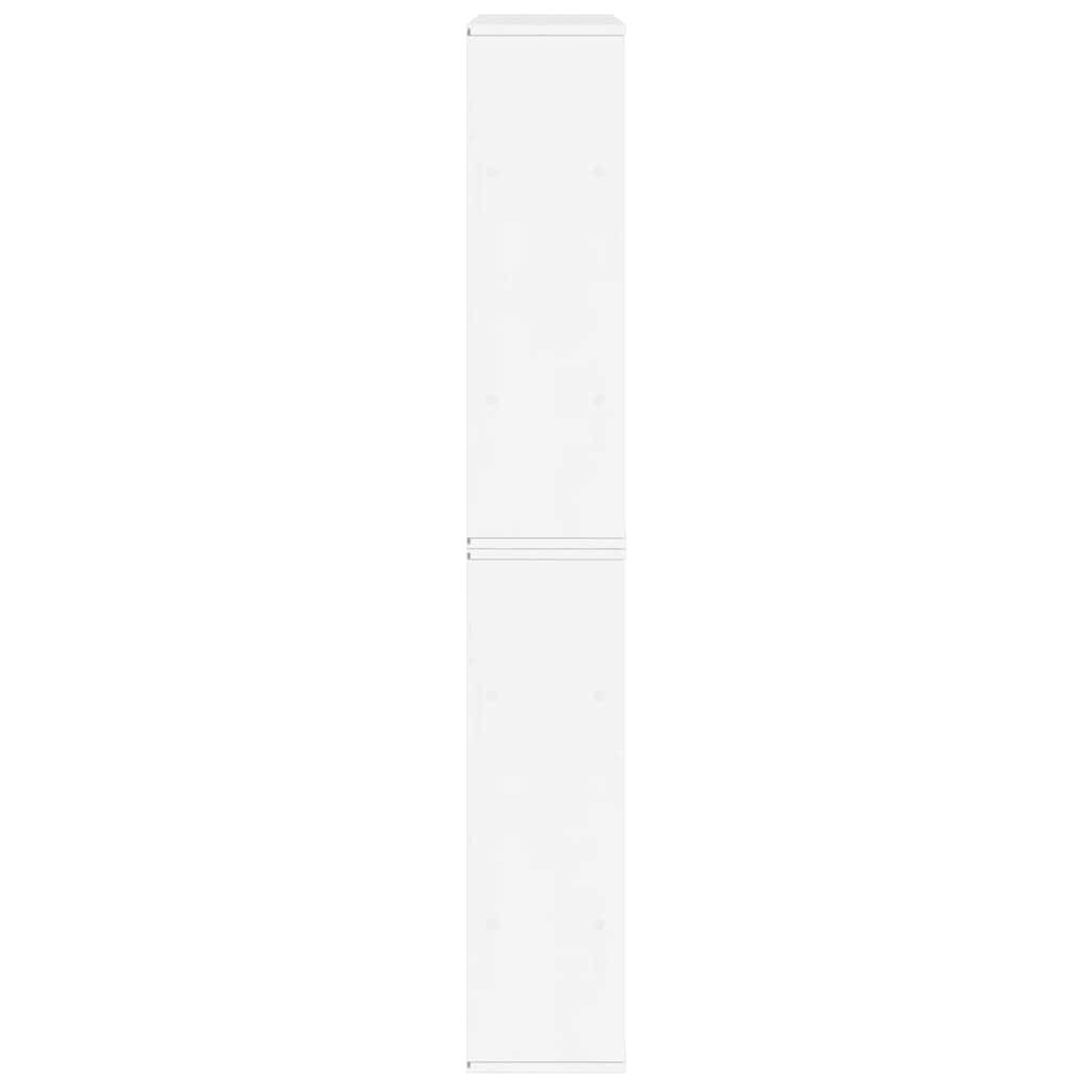 vidaXL Dulapuri laterale 5 buc ODDA alb 40x24x79 cm lemn masiv de pin