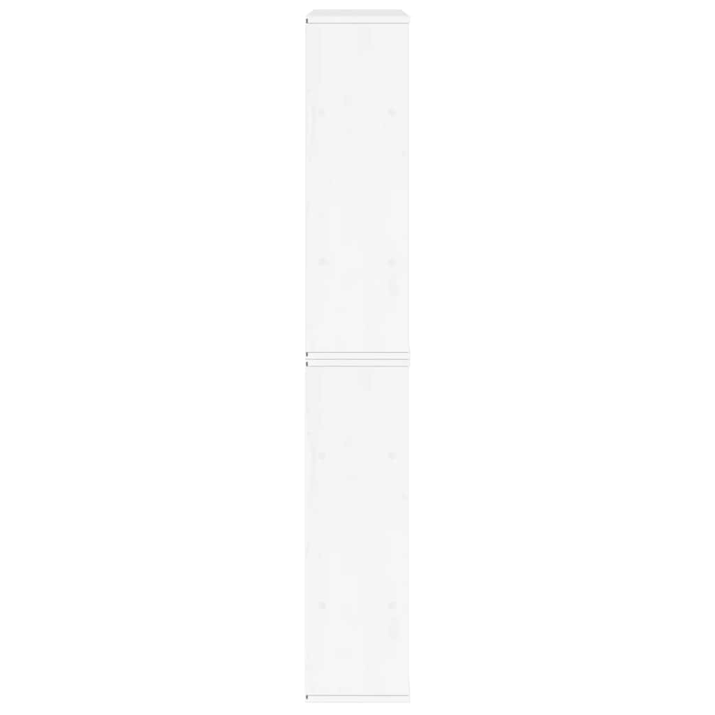 vidaXL Dulapuri laterale 5 buc ODDA alb 40x24x79 cm lemn masiv de pin