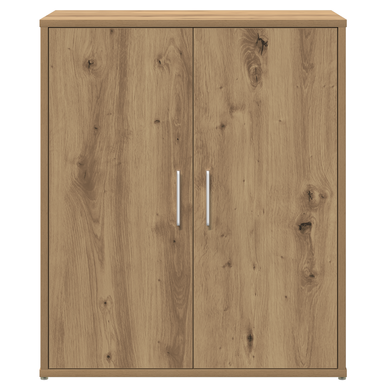 vidaXL Bufet 2 pcs stejar artizanal 60 x 31 x 70 cm Lemn compozit vidaXL Bufet 2 pcs stejar artizanal 60 x 31 x 70 cm Lemn compozit