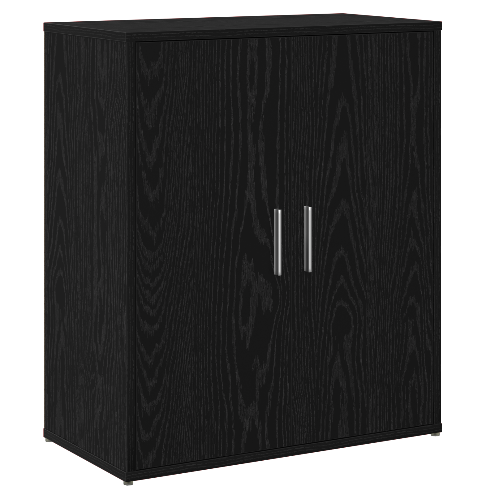vidaXL Bufet cu raft 2 pcs Stejar negru 60 x 31 x 70 cm Lemn compozit vidaXL Bufet cu raft 2 pcs Stejar negru 60 x 31 x 70 cm Lemn compozit