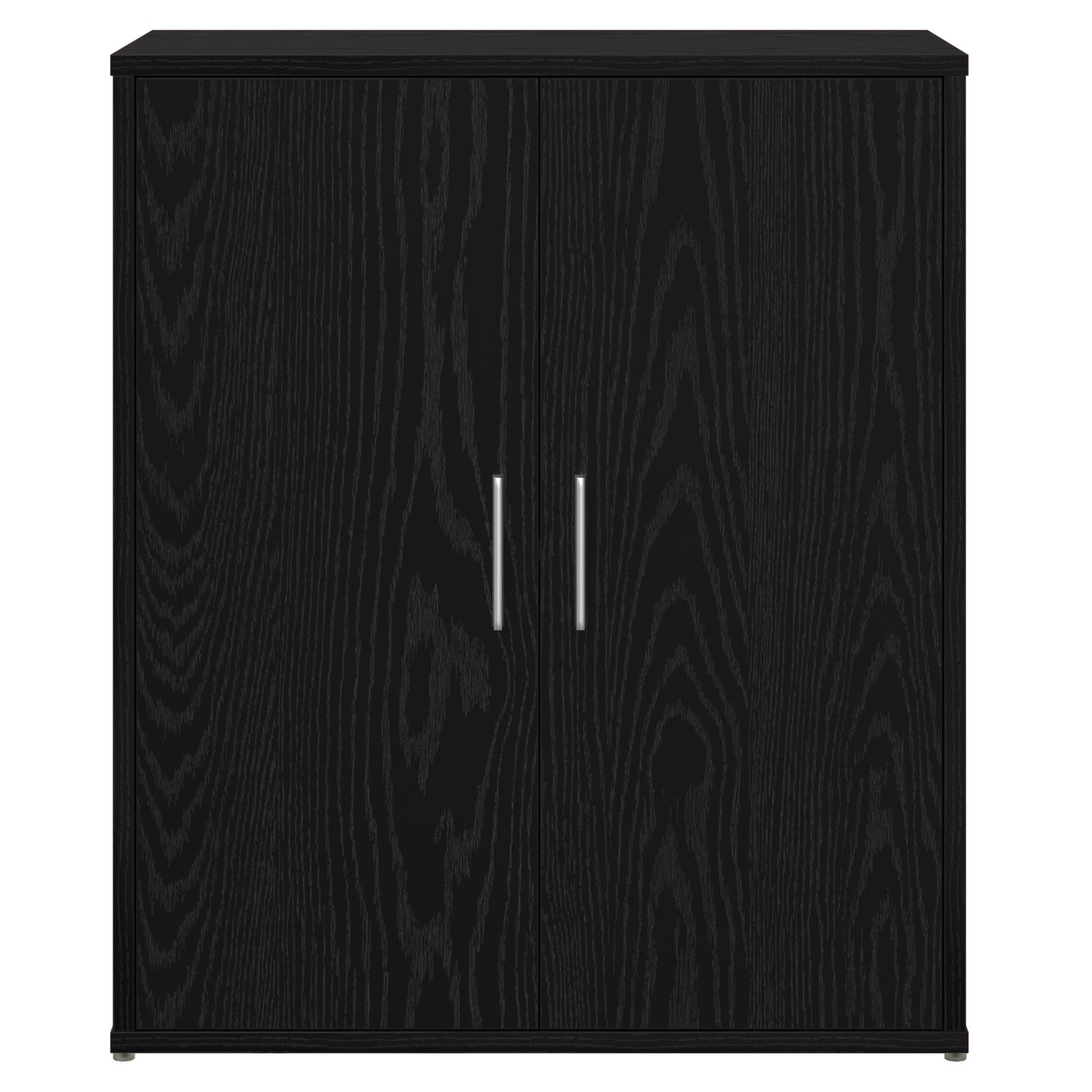 vidaXL Bufet cu raft 2 pcs Stejar negru 60 x 31 x 70 cm Lemn compozit vidaXL Bufet cu raft 2 pcs Stejar negru 60 x 31 x 70 cm Lemn compozit