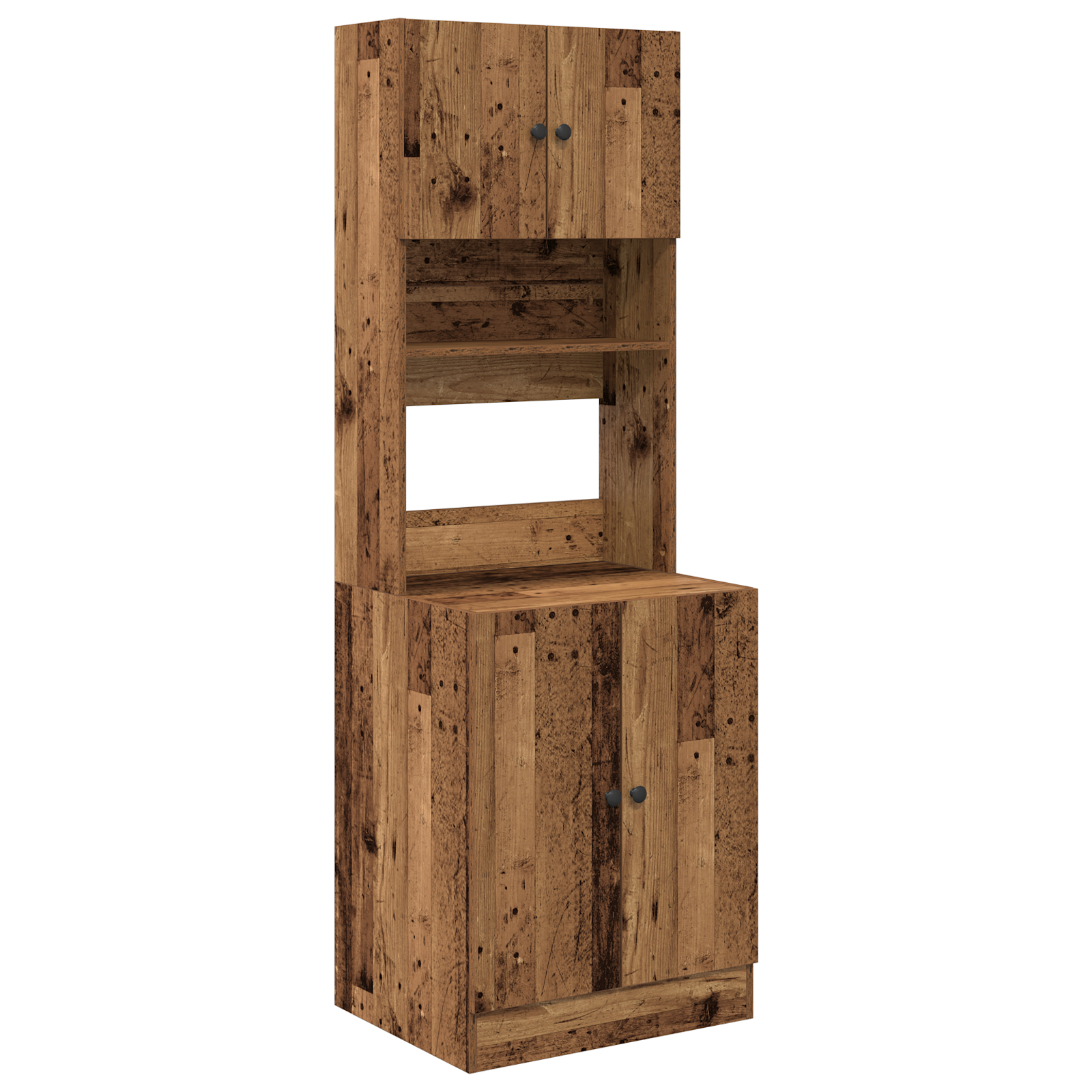 vidaXL Dulap de bucătărie Lemn vechi 60 x 50 x 180 cm Lemn compozit vidaXL Dulap de bucătărie Lemn vechi 60 x 50 x 180 cm Lemn compozit