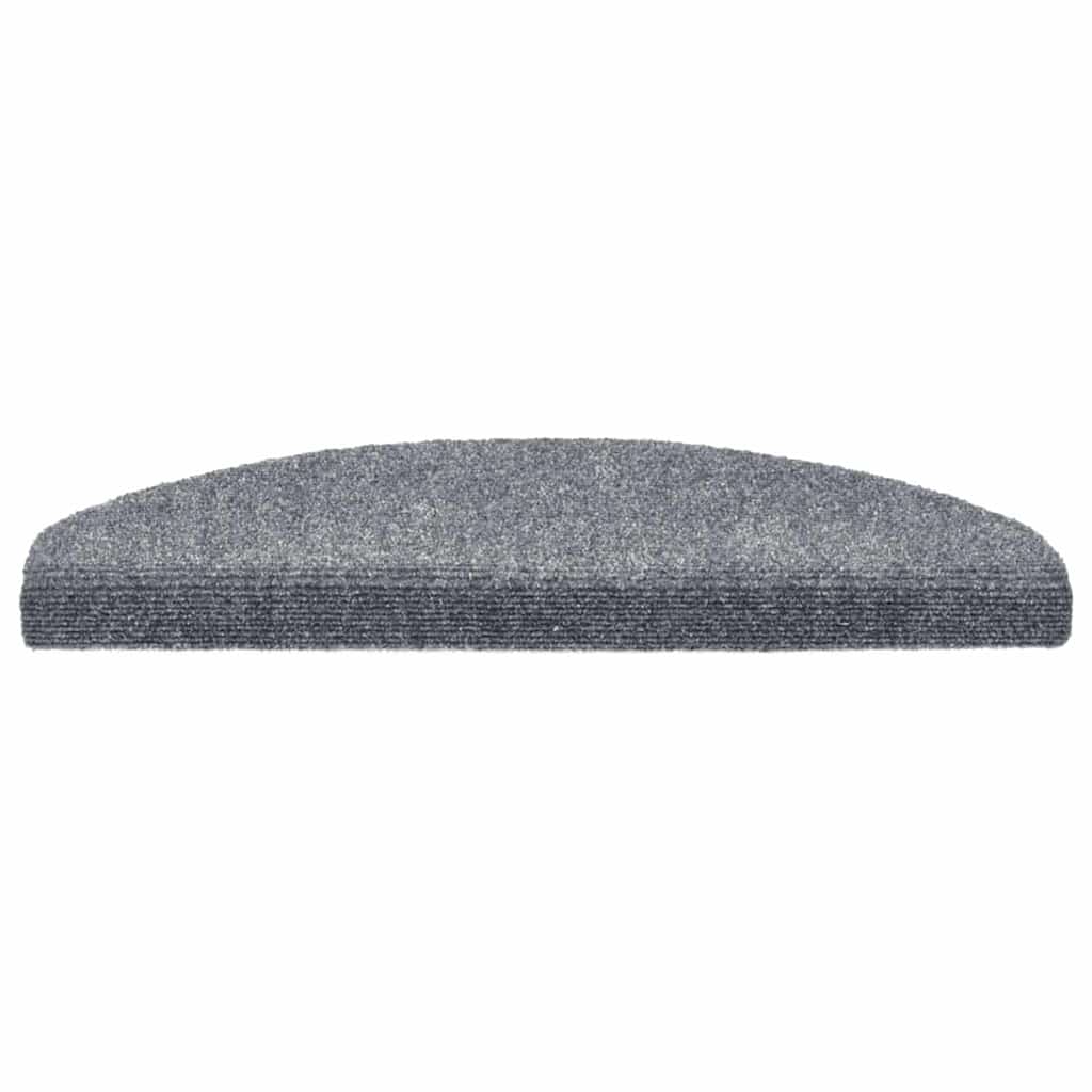 vidaXL Covorașe autoadezive pentru scări, 20 buc., 65x21x4 cm, gri deschis, semirotunde, mari vidaXL Covorașe autoadezive pentru scări, 20 buc., 65x21x4 cm, gri deschis, semirotunde, mari