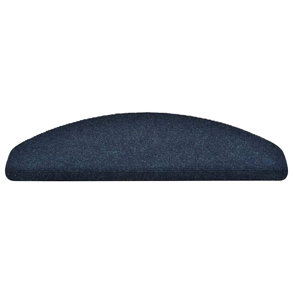 vidaXL Covorașe autoadezive pentru scări, 20 buc., 65x21x4 cm, bleumarin, semirotunde, mari vidaXL Covorașe autoadezive pentru scări, 20 buc., 65x21x4 cm, bleumarin, semirotunde, mari