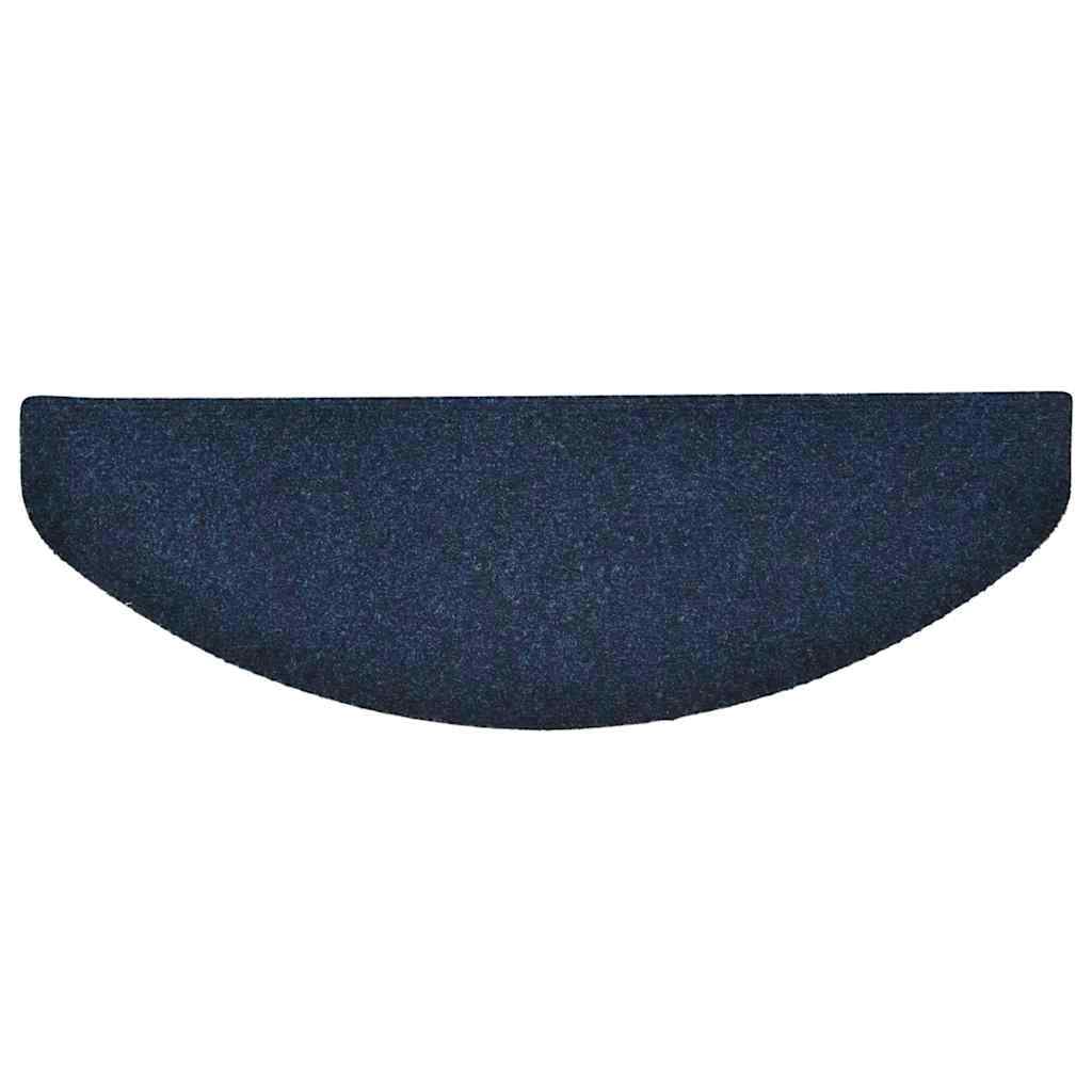 vidaXL Covorașe autoadezive pentru scări, 20 buc., 65x21x4 cm, bleumarin, semirotunde, mari vidaXL Covorașe autoadezive pentru scări, 20 buc., 65x21x4 cm, bleumarin, semirotunde, mari