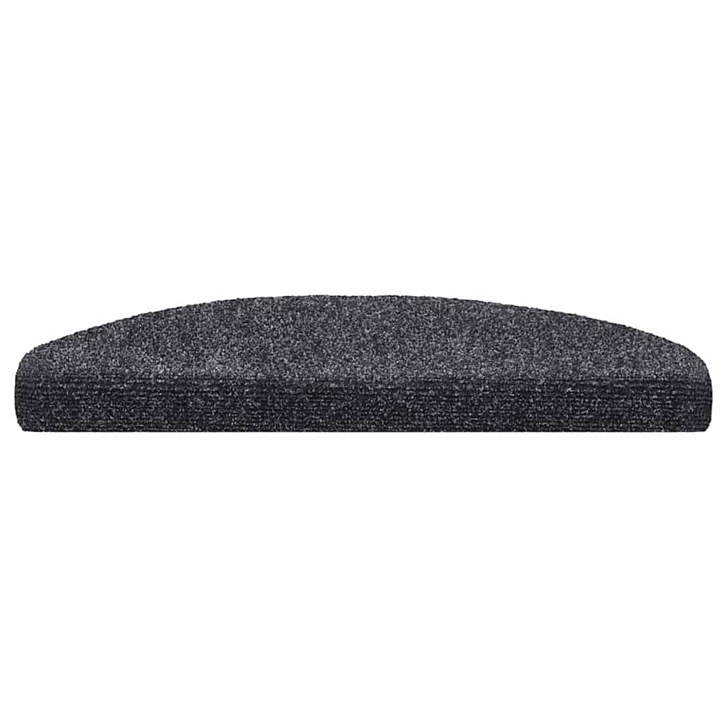 vidaXL Covorașe autoadezive pentru scări, 30 buc., 65x21x4 cm, gri închis, semirotunde, mari vidaXL Covorașe autoadezive pentru scări, 30 buc., 65x21x4 cm, gri închis, semirotunde, mari