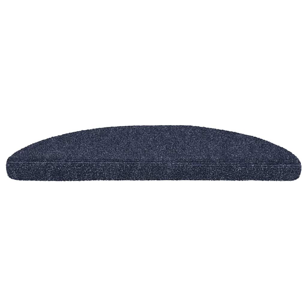 vidaXL Covorașe autoadezive pentru scări, 30 buc., 56x17x3 cm, semirotunde, albastre vidaXL Covorașe autoadezive pentru scări, 30 buc., 56x17x3 cm, semirotunde, albastre