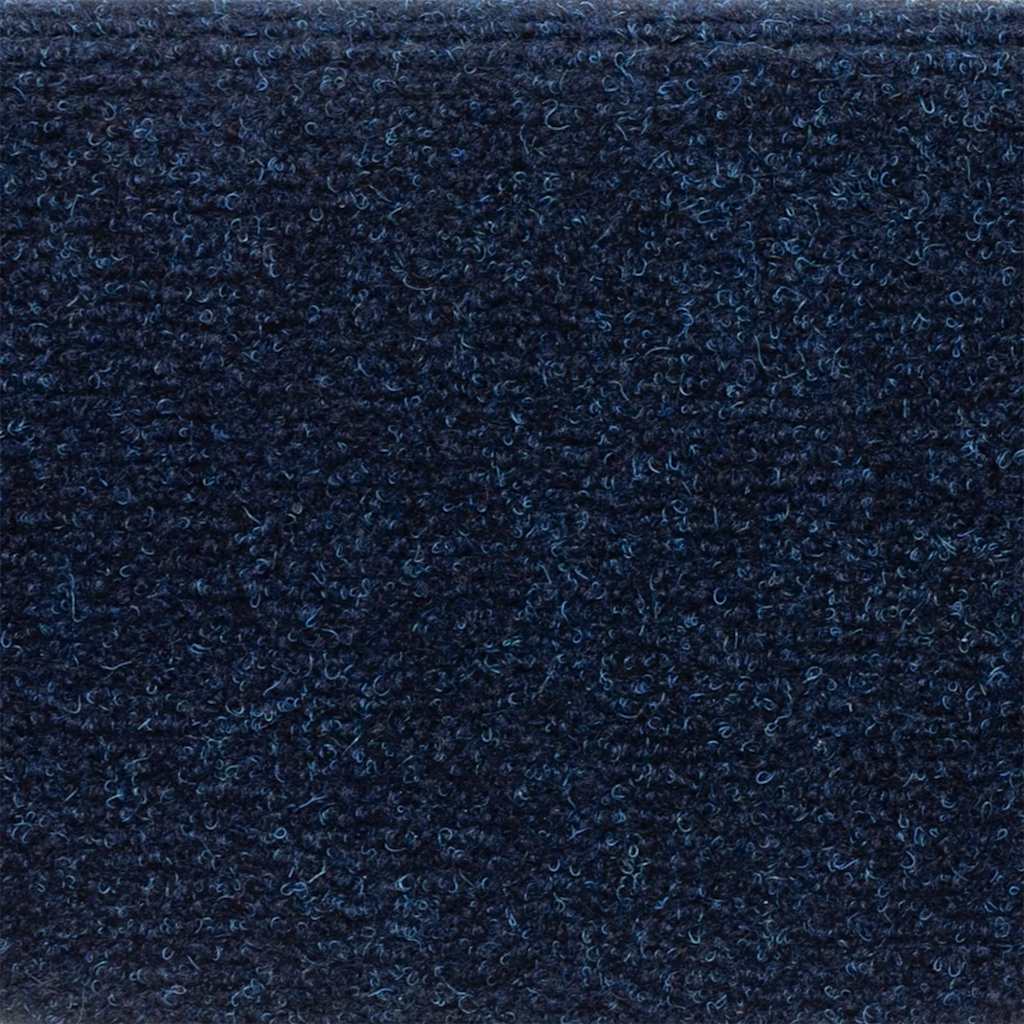 vidaXL Covorașe autoadezive pentru scări, 30 buc., 56x17x3 cm, semirotunde, bleumarin