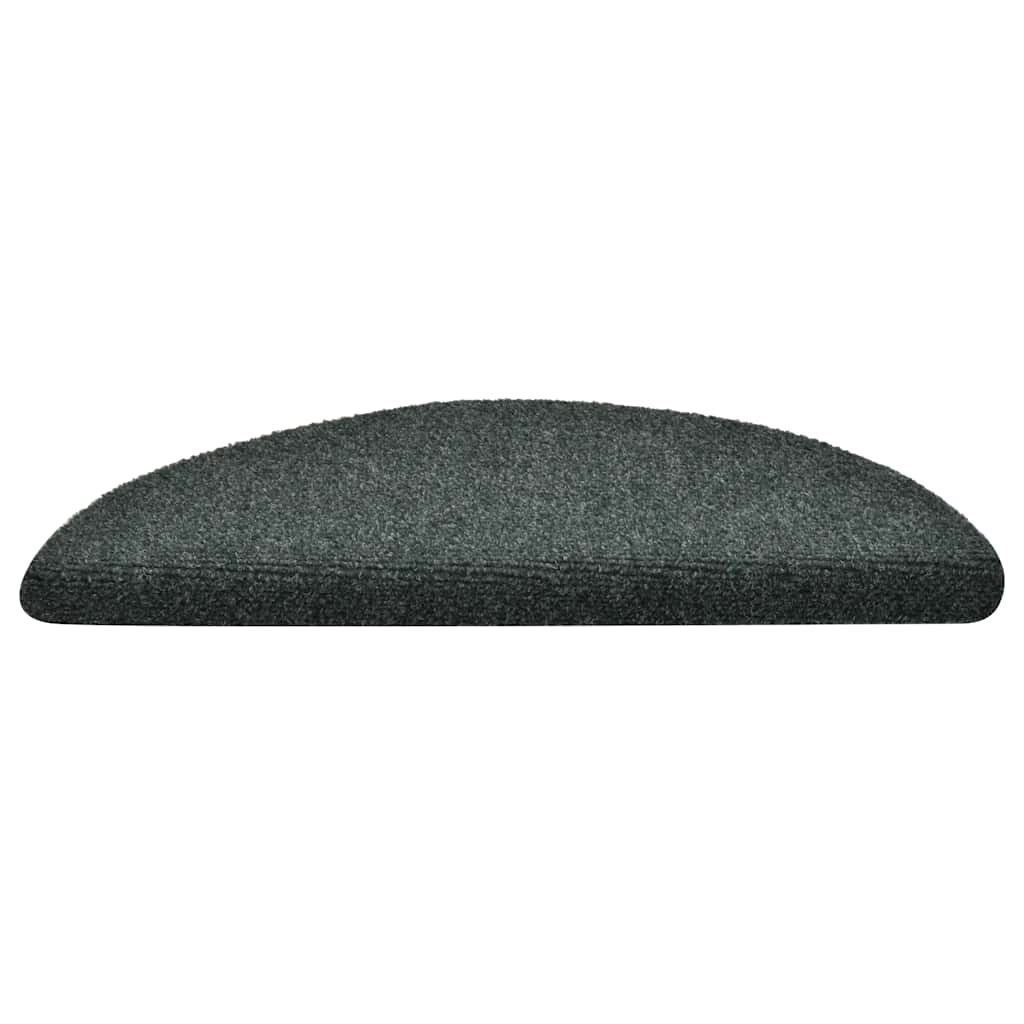 vidaXL Covorașe autoadezive pentru scări, 30 buc., 56x17x3 cm, semirotunde, verzi vidaXL Covorașe autoadezive pentru scări, 30 buc., 56x17x3 cm, semirotunde, verzi