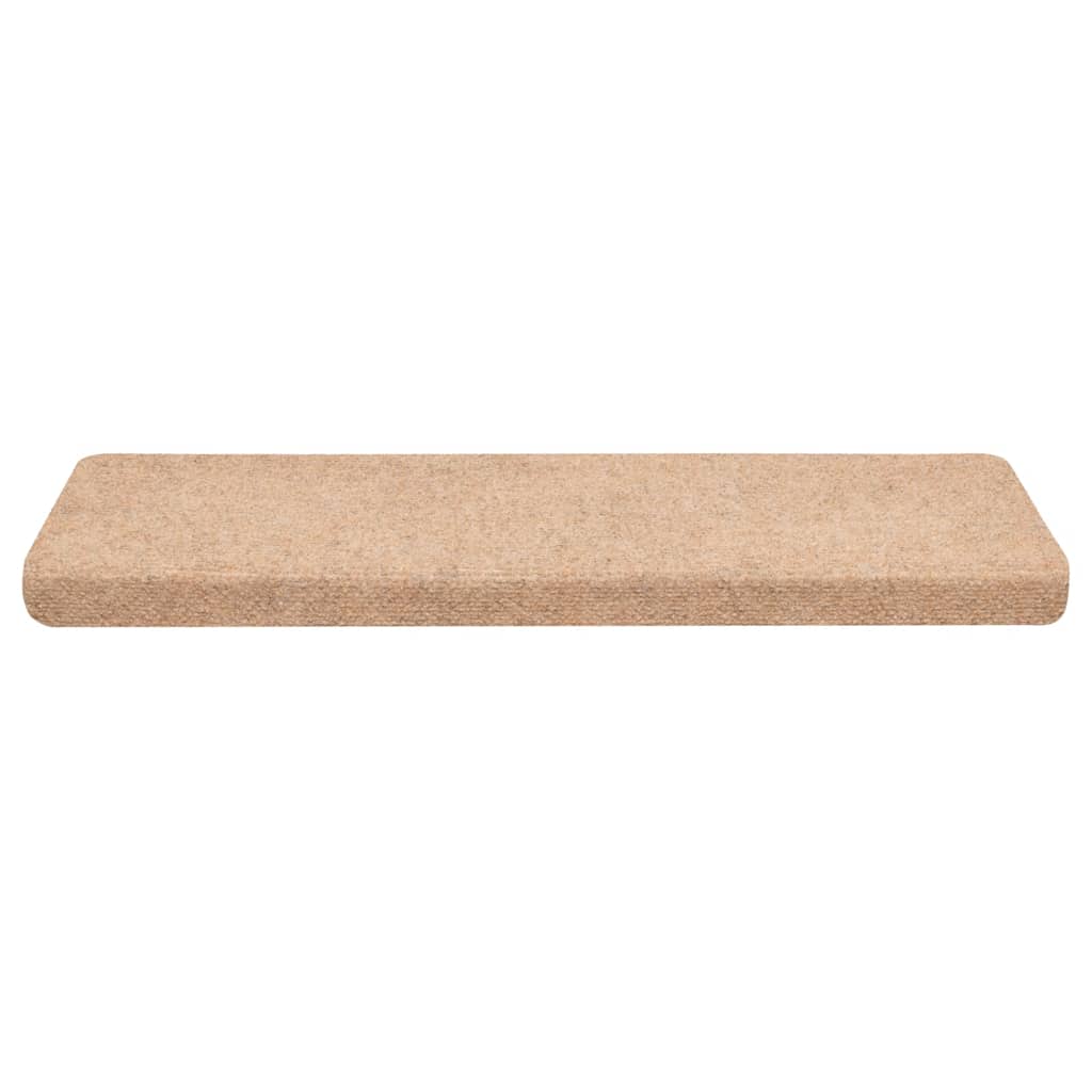 vidaXL Covorașe autoadezive pentru scări, 30 buc., 65x21x4 cm, margini dreptunghiulare, crem vidaXL Covorașe autoadezive pentru scări, 30 buc., 65x21x4 cm, margini dreptunghiulare, crem