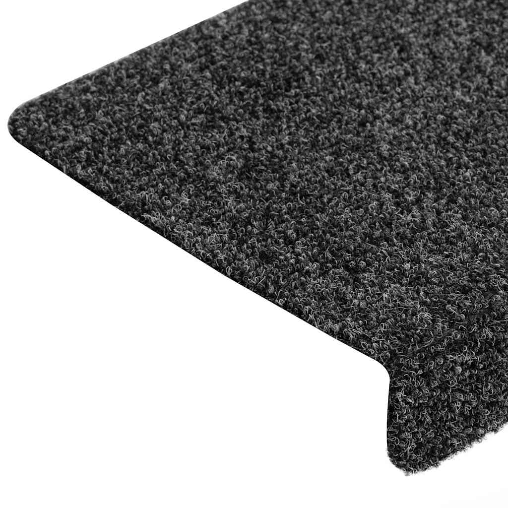 vidaXL Covorașe scări autoadezive, 30 buc., 65x21x4 cm, gri, cu margine dreptunghiulară vidaXL Covorașe scări autoadezive, 30 buc., 65x21x4 cm, gri, cu margine dreptunghiulară