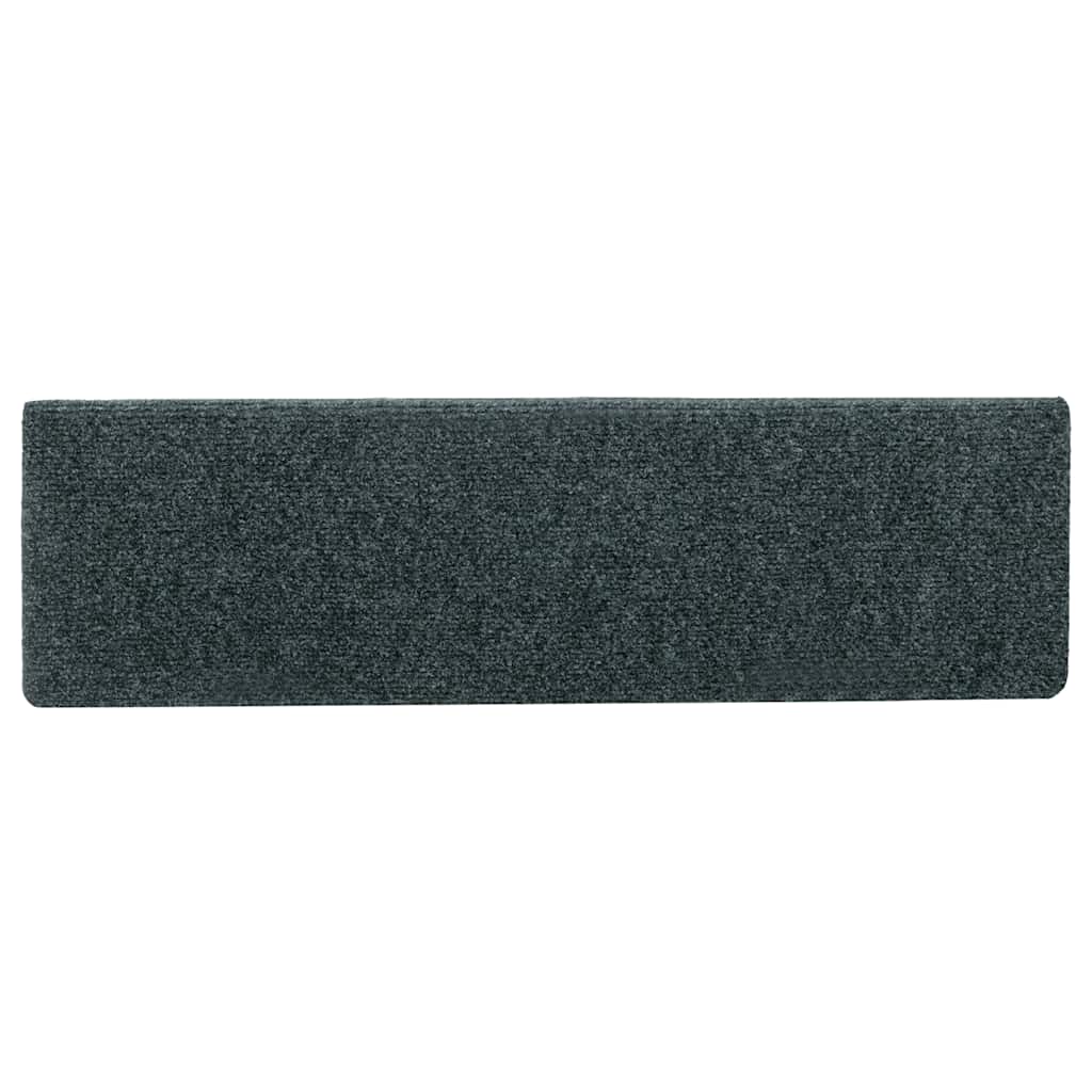 vidaXL Covorașe autoadezive pentru scări, 30 buc., 65x21x4 cm, margini dreptunghiulare verzi vidaXL Covorașe autoadezive pentru scări, 30 buc., 65x21x4 cm, margini dreptunghiulare verzi