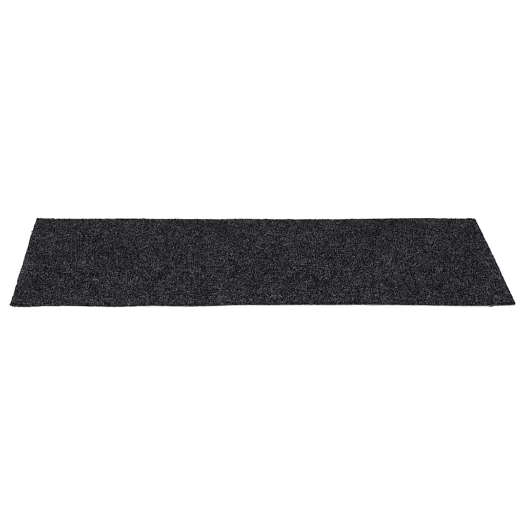 vidaXL Covorașe scări autoadezive, 30 buc., 60x25 cm, gri, dreptunghiulare vidaXL Covorașe scări autoadezive, 30 buc., 60x25 cm, gri, dreptunghiulare